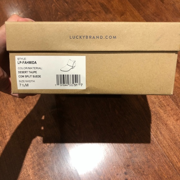 Lucky Brand Fahmida Booties - Picture 7 of 8